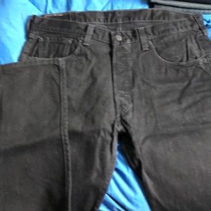 Levi’s black jeans 501
